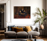 The Chess Players 1876 By Thomas Eakins Fine Art Print