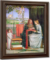 The Childhood Of Mary Virgin 1849 83 2X65 4Cm Tate Britain By Dante Gabriel Rossetti Fine Art Print
