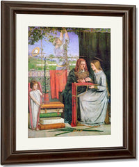 The Childhood Of Mary Virgin 1849 83 2X65 4Cm Tate Britain By Dante Gabriel Rossetti Fine Art Print