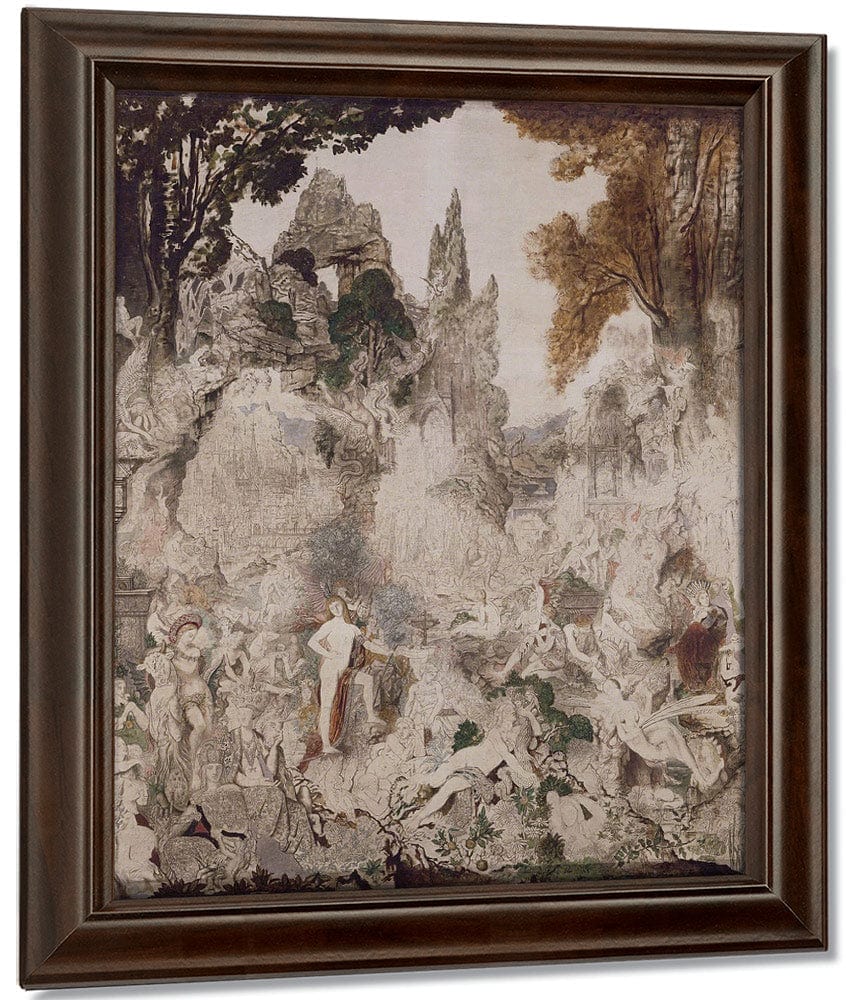 The Chimaeras 1884 By Gustave Moreau Fine Art Print