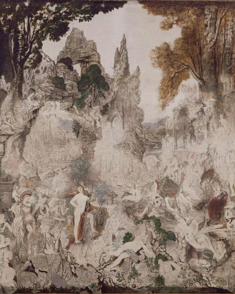 The Chimaeras 1884 By Gustave Moreau Fine Art Print