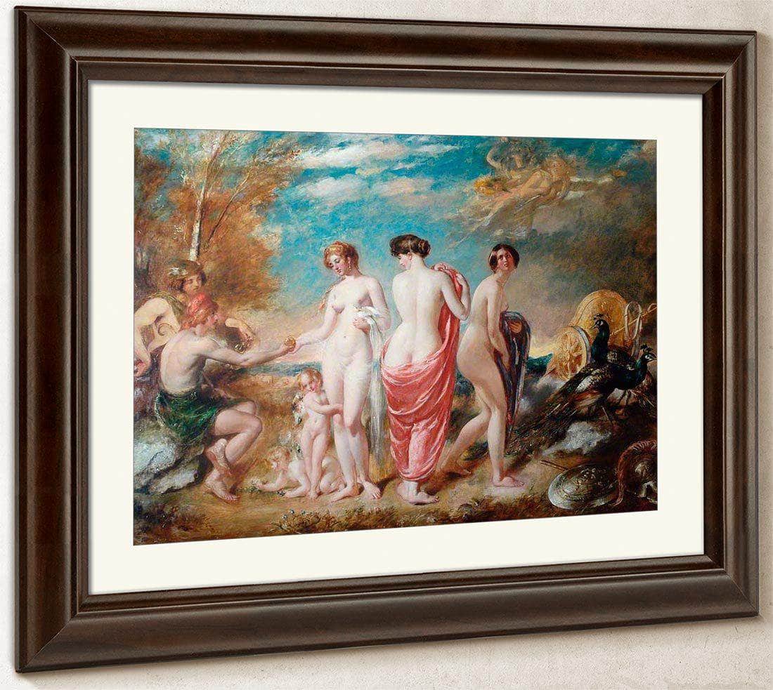 The Choice Of Paris By William Etty Fine Art Print