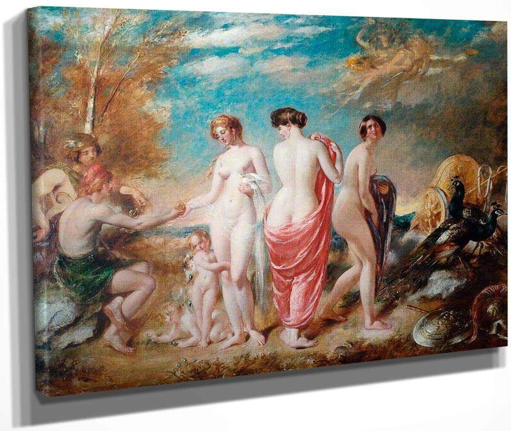 The Choice Of Paris By William Etty Fine Art Print