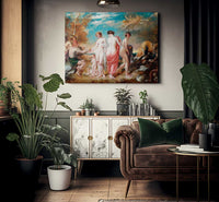 The Choice Of Paris By William Etty Fine Art Print