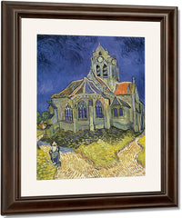 The Church At Auvers By Vincent Van Gogh Fine Art Print