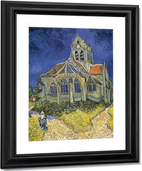 The Church At Auvers By Vincent Van Gogh Fine Art Print