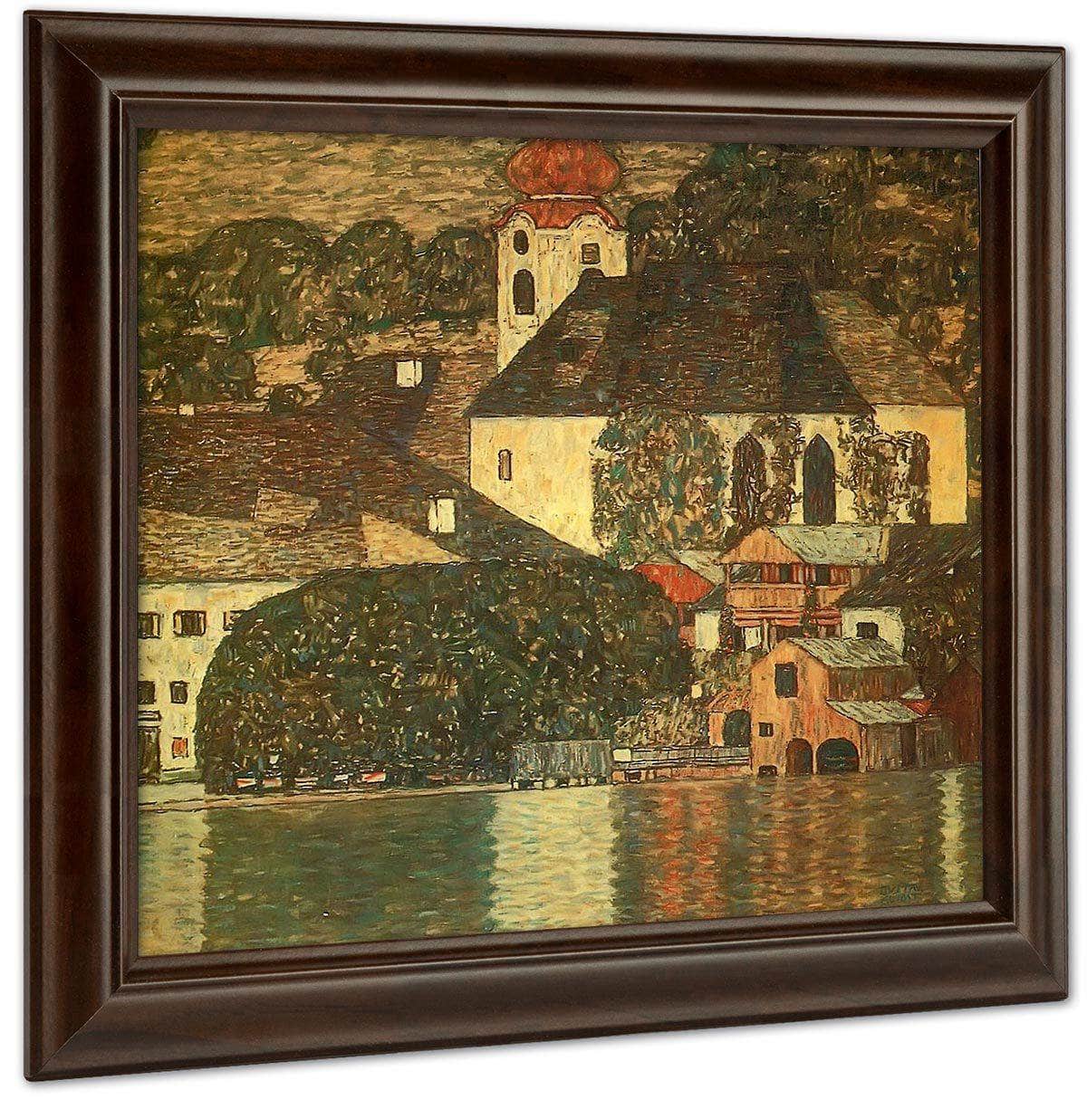 The Church At Unterach On The Attersee By Gustav Klimt Fine Art Print