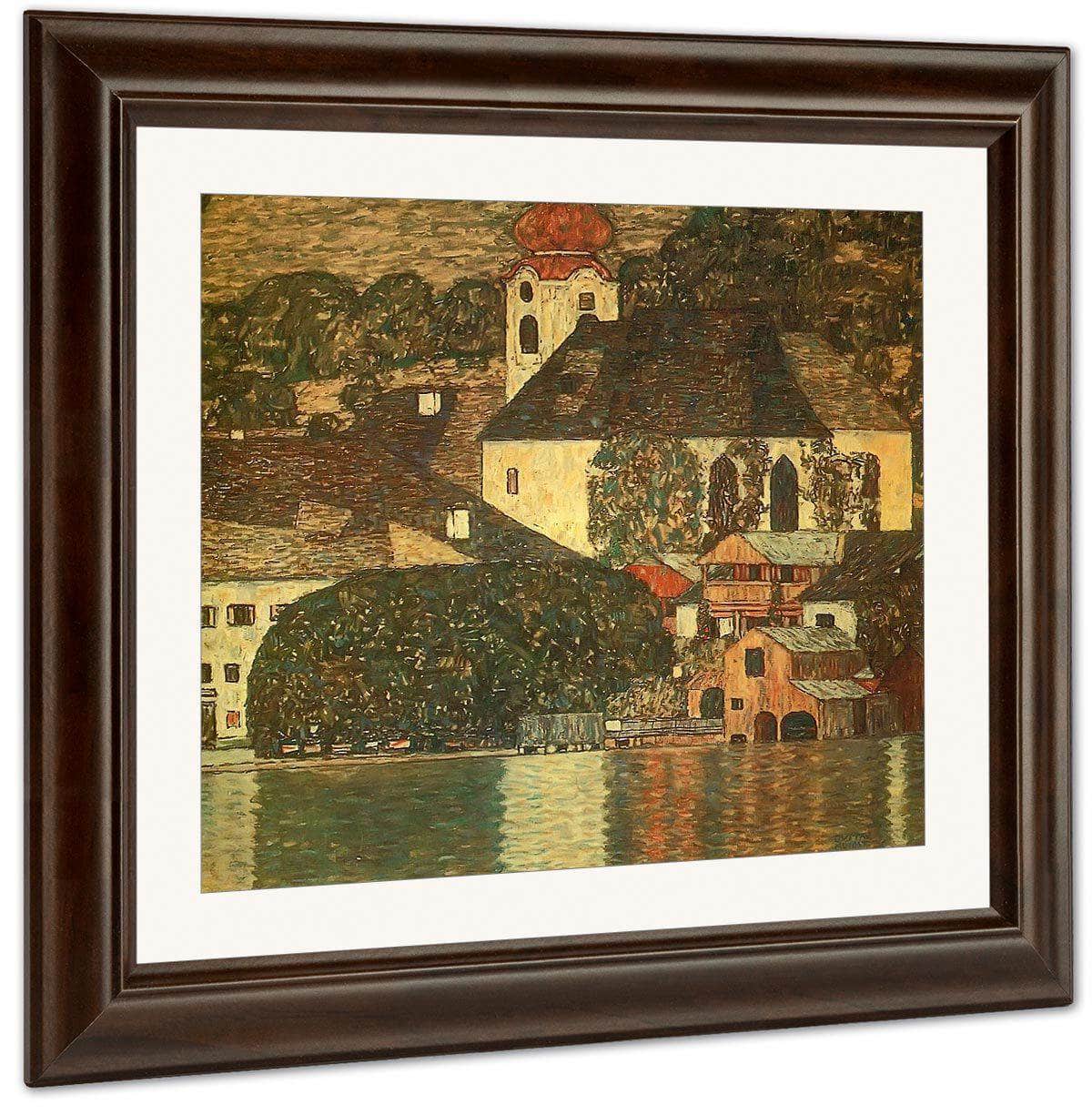 The Church At Unterach On The Attersee By Gustav Klimt Fine Art Print