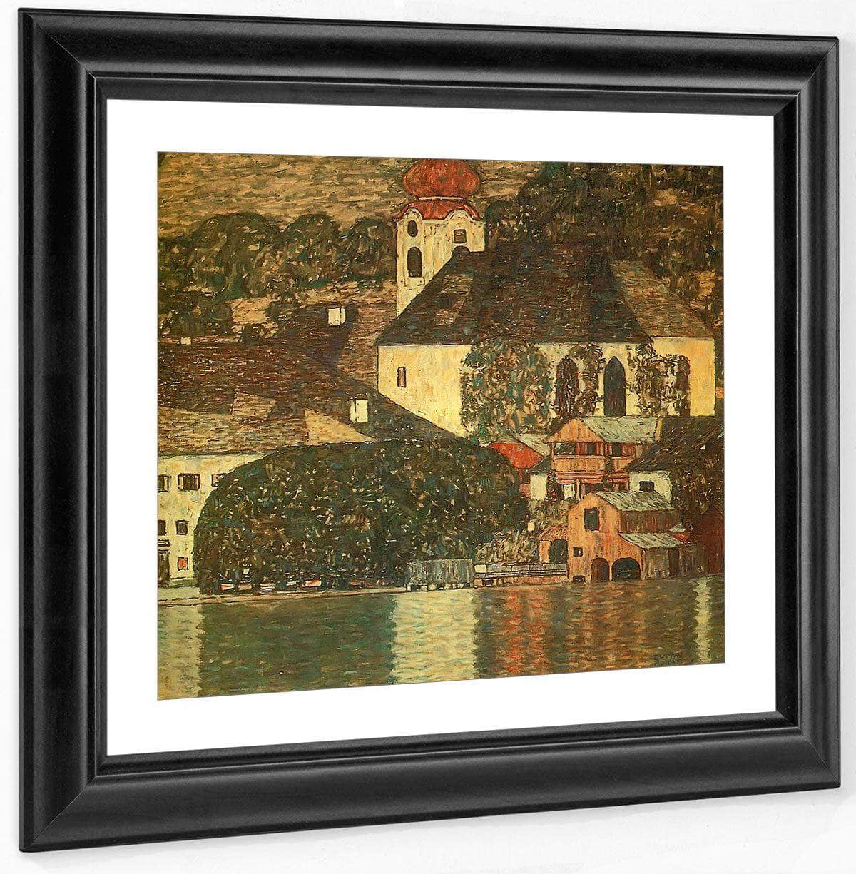The Church At Unterach On The Attersee By Gustav Klimt Fine Art Print