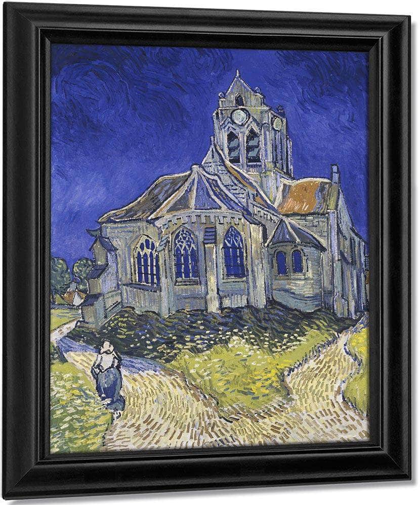 The Church In Auvers Sur Oise View From The Chevet By Vincent Van Gogh Fine Art Print