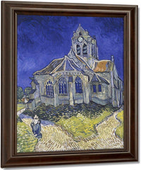 The Church In Auvers Sur Oise View From The Chevet By Vincent Van Gogh Fine Art Print