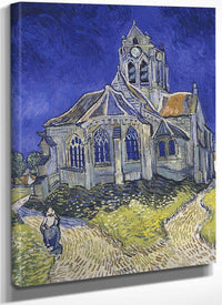 The Church In Auvers Sur Oise View From The Chevet By Vincent Van Gogh Fine Art Print