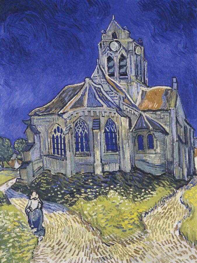 The Church In Auvers Sur Oise View From The Chevet By Vincent Van Gogh Fine Art Print