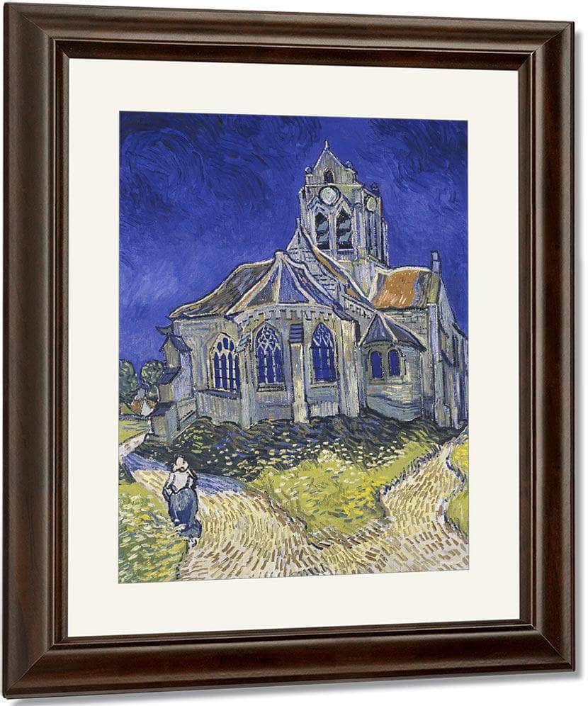 The Church In Auvers Sur Oise View From The Chevet By Vincent Van Gogh Fine Art Print