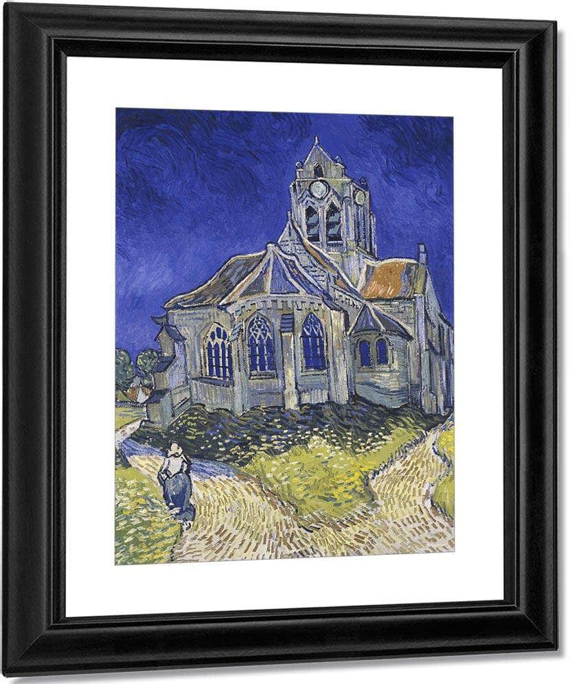 The Church In Auvers Sur Oise View From The Chevet By Vincent Van Gogh Fine Art Print