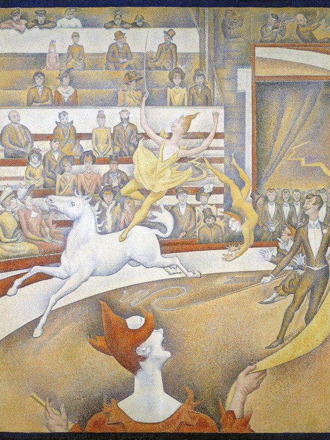 The Circus 1891 By Georges Seurat Fine Art Print