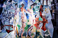 The City Of Paris Painting Robert Delaunay Canvas Art Fine Art Print