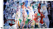 The City Of Paris Painting Robert Delaunay Canvas Art Fine Art Print