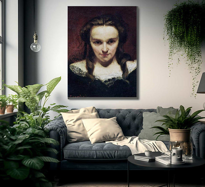 The Clairvoyant By Gustave Courbet Fine Art Print