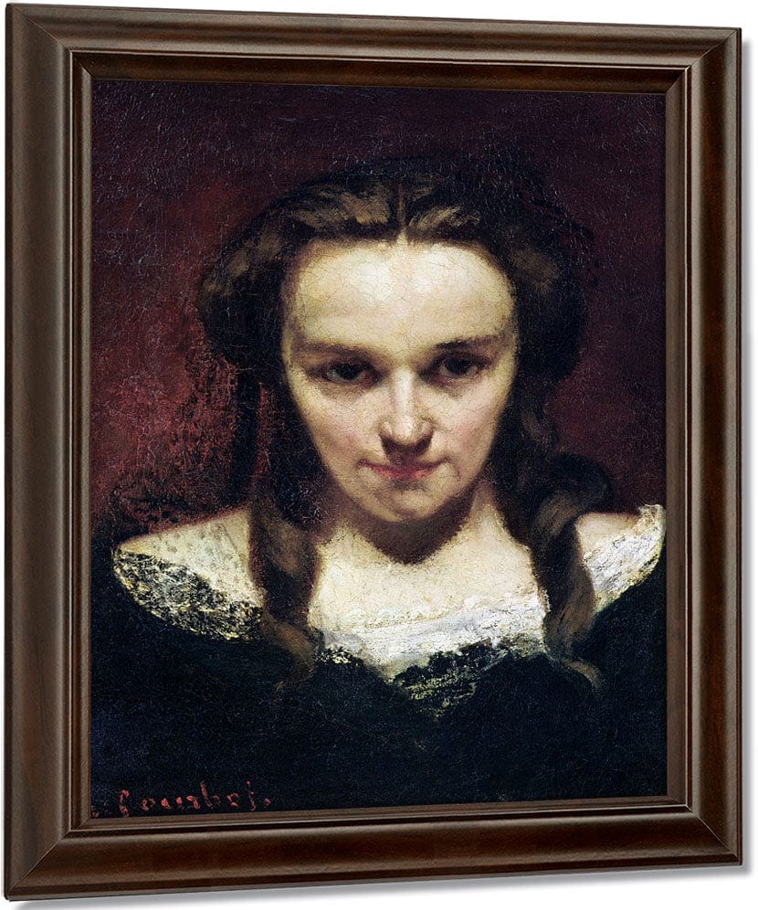 The Clairvoyant Or, The Sleepwalker By Jean Desire Gustave Courbet Fine Art Print