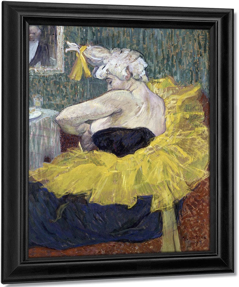 The Clown Cha U Kao By Henri Marie Raymond De Toulouse Lautrec Monfa Fine Art Print