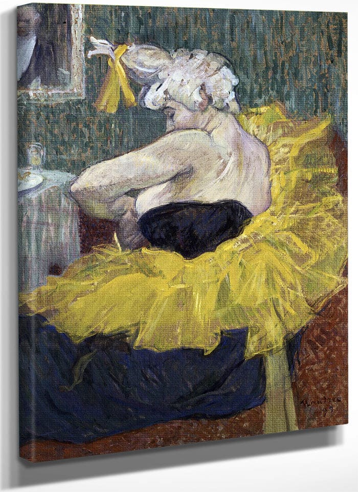 The Clown Cha U Kao By Henri Marie Raymond De Toulouse Lautrec Monfa Fine Art Print