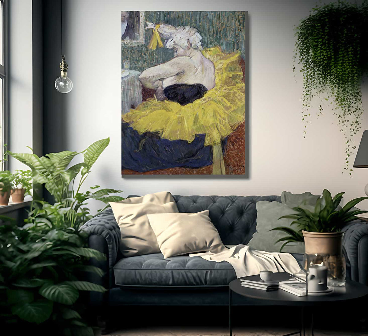 The Clown Cha U Kao By Henri Marie Raymond De Toulouse Lautrec Monfa Fine Art Print