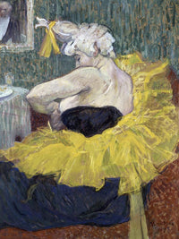 The Clown Cha U Kao By Henri Marie Raymond De Toulouse Lautrec Monfa Fine Art Print