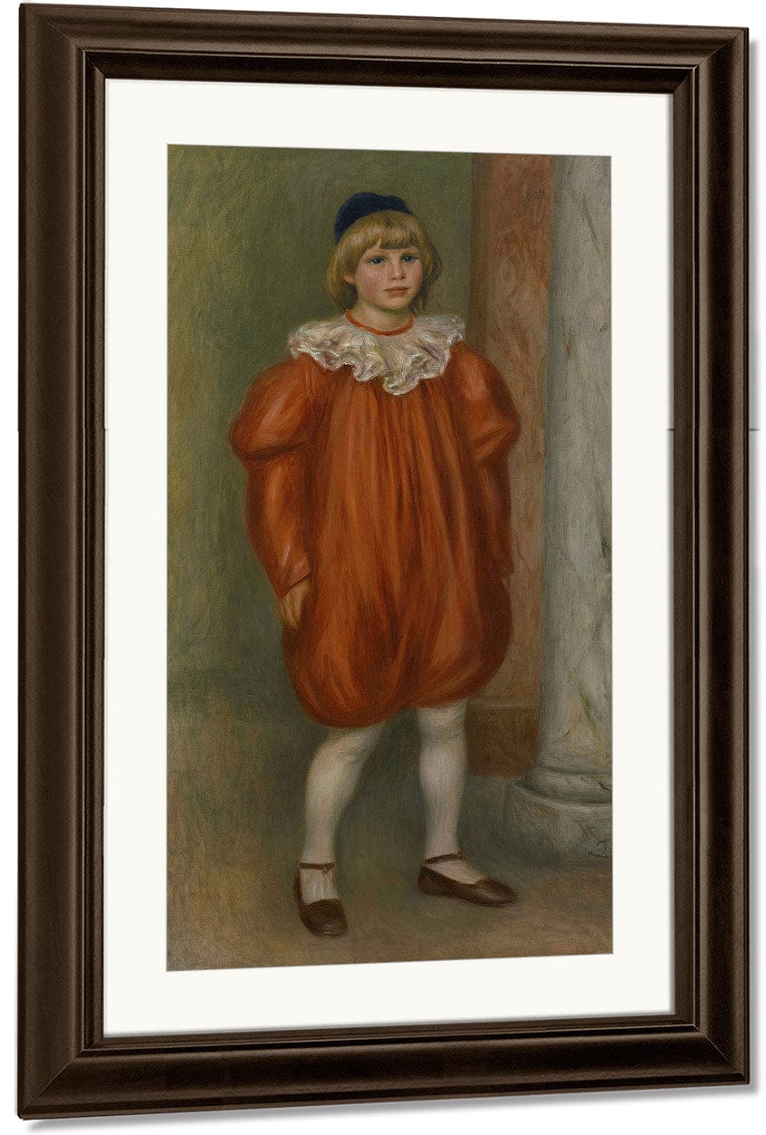 The Clown (Le Clown) By Pierre Auguste Renoir Fine Art Print