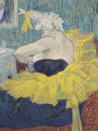 The Clowness Cha U Kao In A Tutu By Henri Marie Raymond De Toulouse Lautrec Monfa Fine Art Print