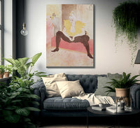 The Clowness Cha U Kao Seated By Henri Marie Raymond De Toulouse Lautrec Monfa Fine Art Print