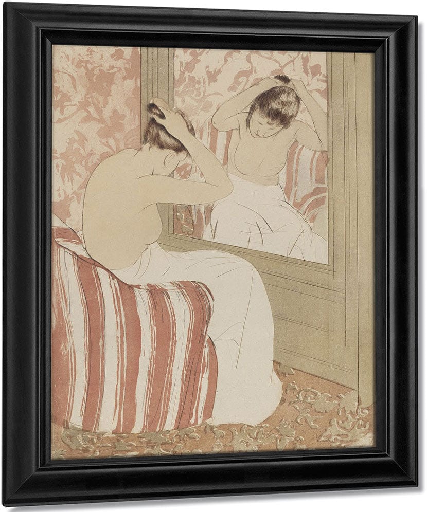 The Coiffure By Mary Cassatt Fine Art Print