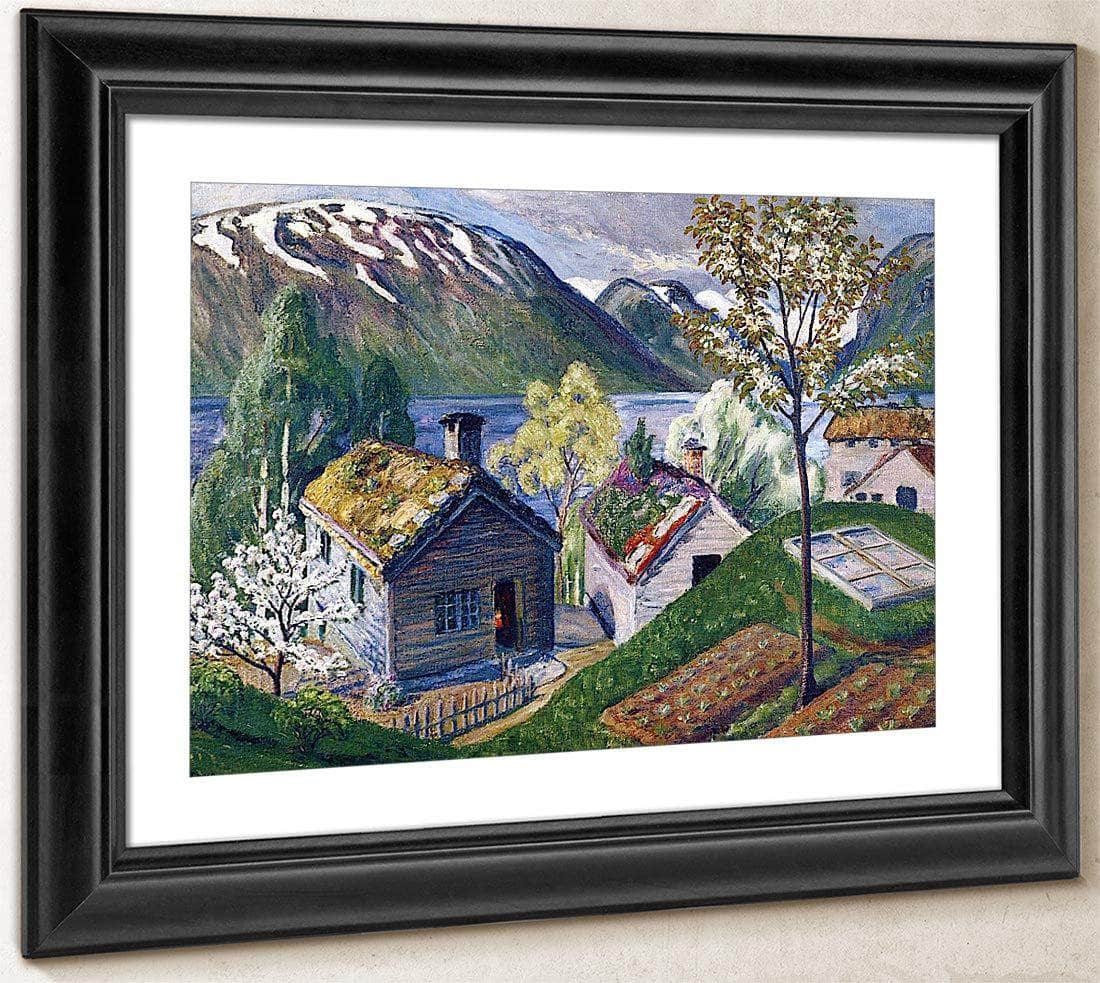 The Cold Frame Mound By Nicolai Astrup Fine Art Print