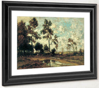 The Colliers Hut In The Forest Of Fontainebleau 1855 By Theodore Rousseau Fine Art Print