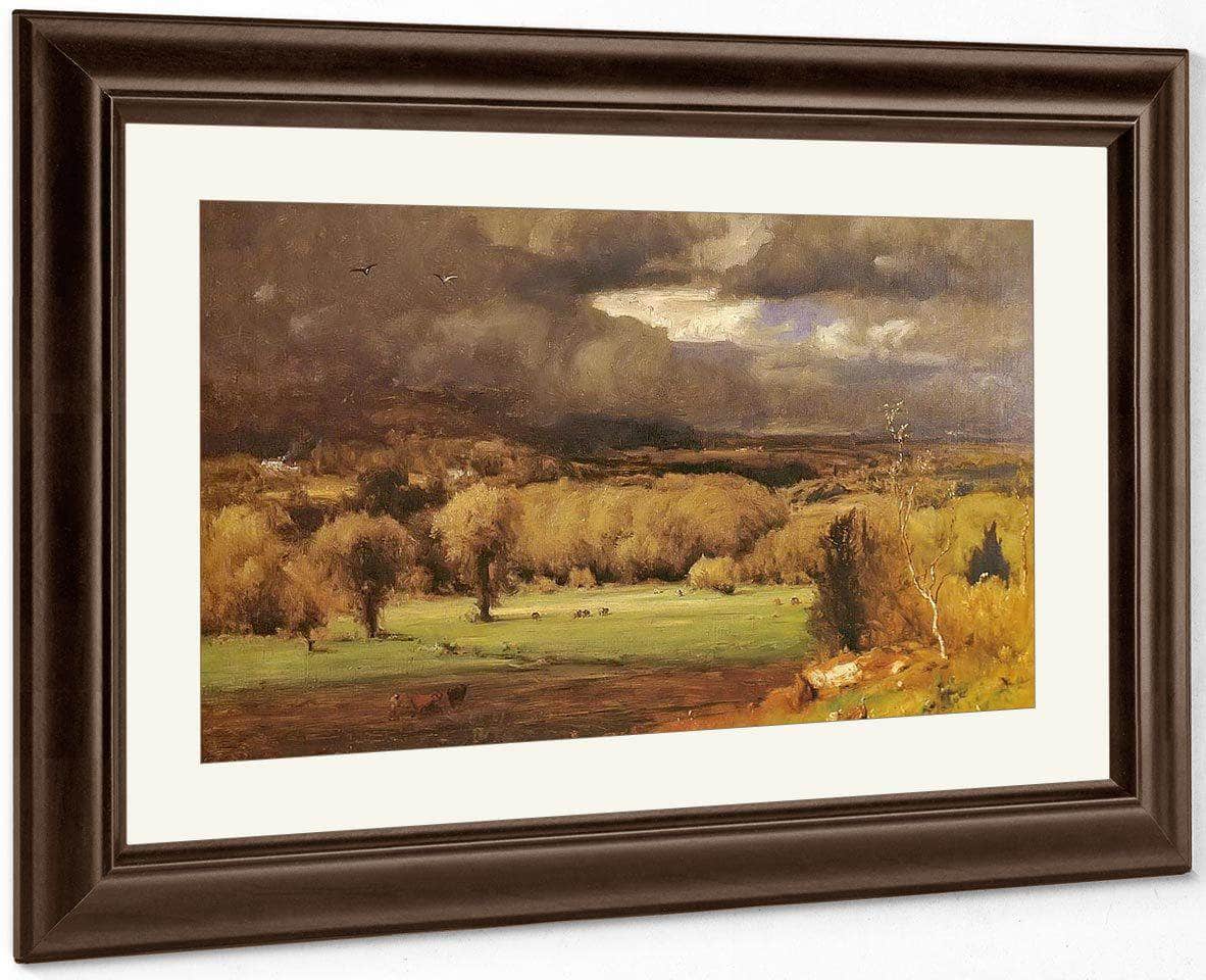The Coming Storm By George Inness Fine Art Print