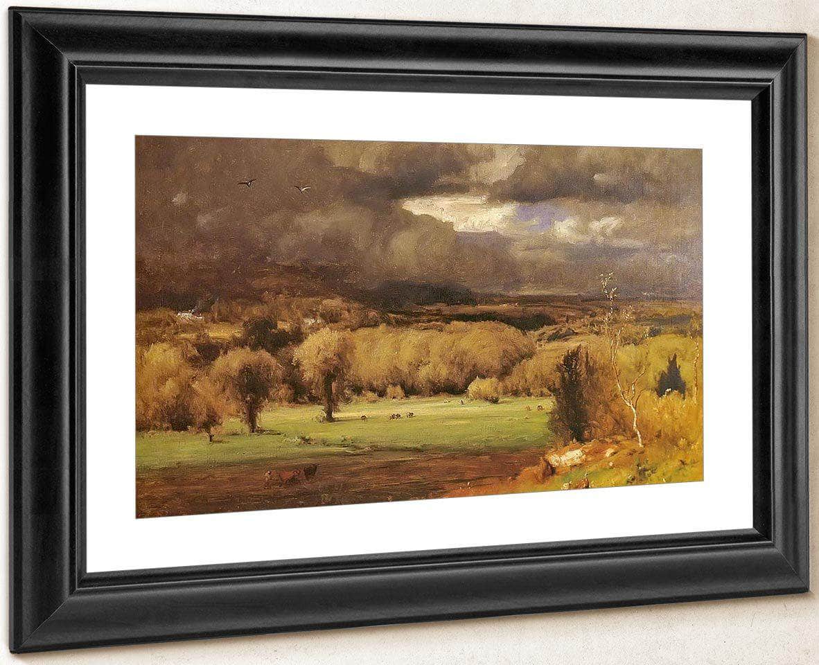 The Coming Storm By George Inness Fine Art Print