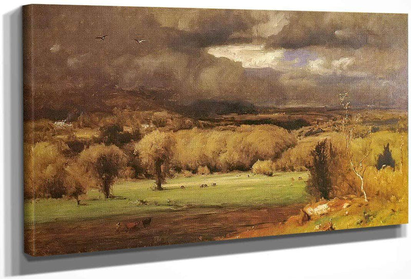 The Coming Storm By George Inness Fine Art Print