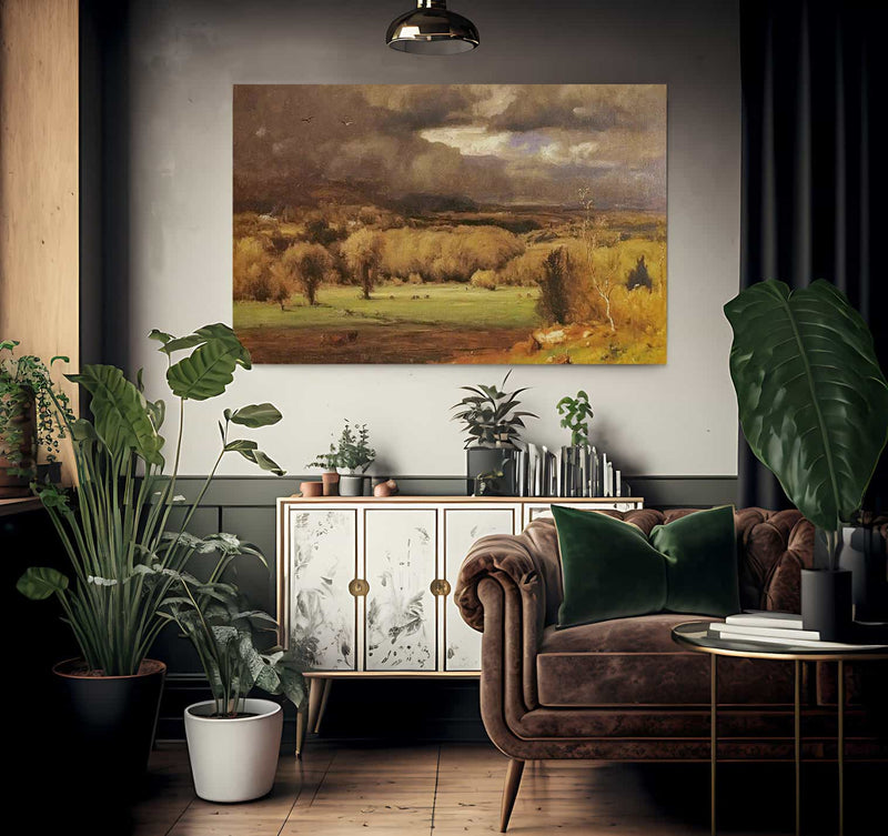 The Coming Storm By George Inness Fine Art Print