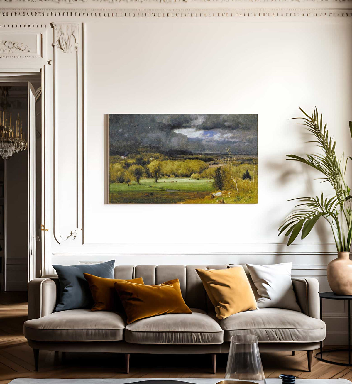 The Coming Storm By Inness George Fine Art Print