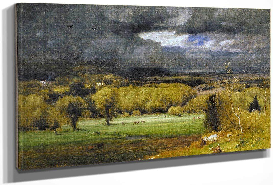 The Coming Storm By Inness George Fine Art Print