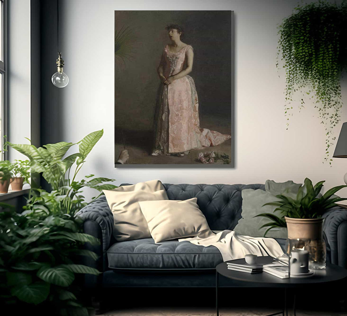 The Concert Singer 1892 By Thomas Eakins Fine Art Print