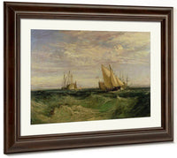 The Confluence Of The Thames And The Medway By Joseph Mallord William Turner Fine Art Print