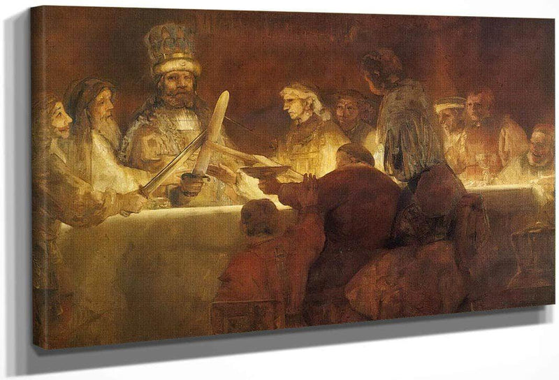 The Conspiracy Of Claudius By Rembrandt Fine Art Print