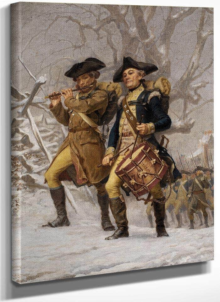 The Continentals By Frank Blackwell Mayer Fine Art Print