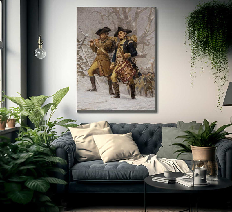 The Continentals By Frank Blackwell Mayer Fine Art Print