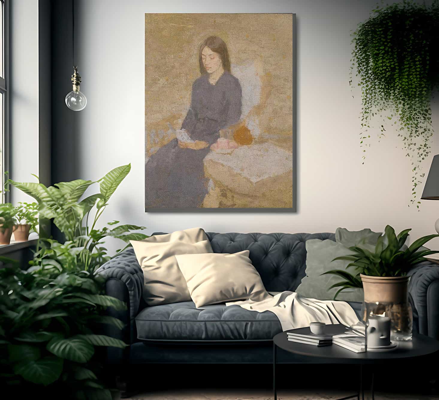 The Convalescent 1919 By Gwendolen Mary John Fine Art Print
