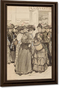 The Convention By Alice Barber Stephens Fine Art Print