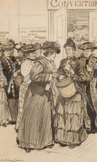 The Convention By Alice Barber Stephens Fine Art Print
