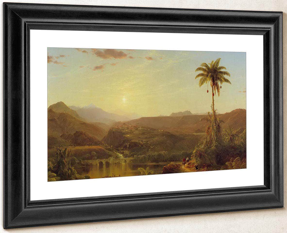 The Cordilleras Sunrise By Fredric Edwin Church Fine Art Print