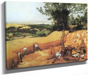 The Corn Harvest 1565 By Pieter Bruegel Fine Art Print
